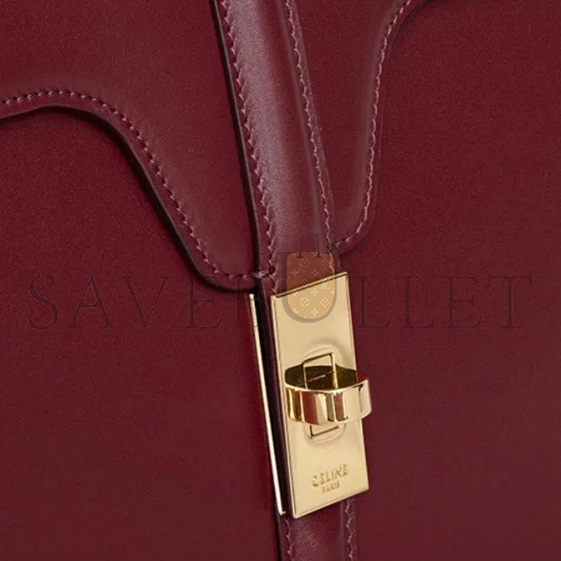 CELINE MEDIUM 16 IN SATINATED CALFSKIN 187373BEY (32*23.5*13cm)